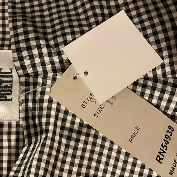 Poetic Silk Check Embroidered Top and Bottom - Picture 7 of 11